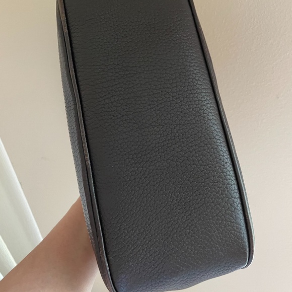 Dooney and bourke brown canvas and leather shoulder bag - Picture 4 of 6